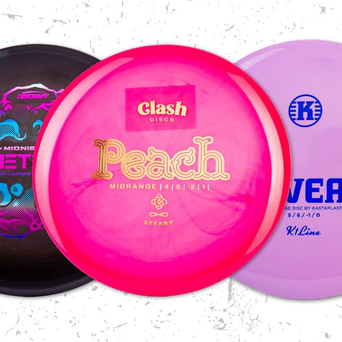 Three of the best understable midrange disc golf discs