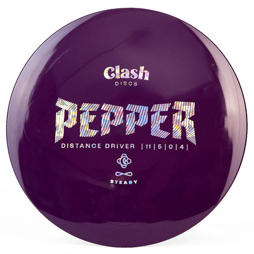 Clash Discs Pepper (Steady) Purple | Silver Shatter |  173g