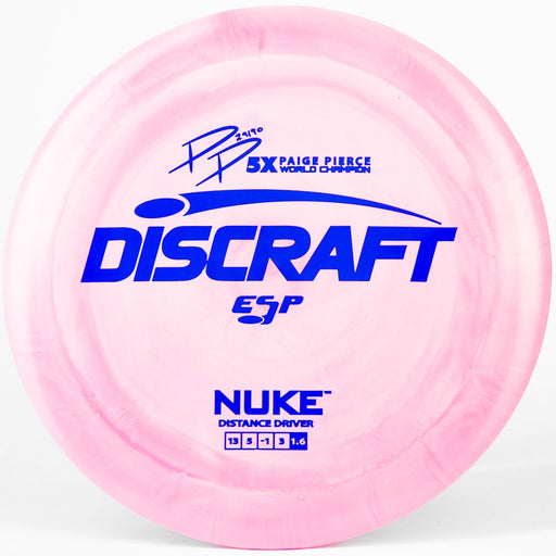 Pink Discraft Nuke ESP with Blue Stamp