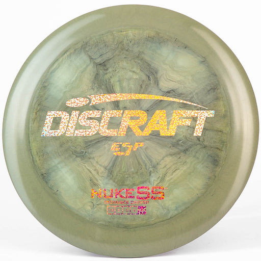 Discraft Nuke SS ESP Green with Gold Dots Stamp