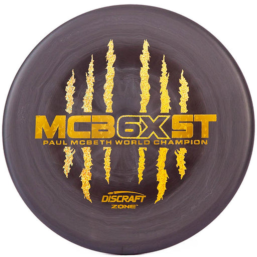 Discraft Paul McBeth 6x Claw ESP Zone Gray | Gold Stars  |  173g-174g