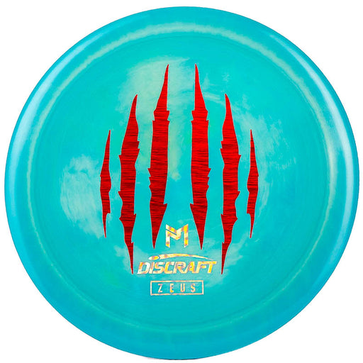 Discraft Paul McBeth 6x Claw Zeus Aqua Blue | Holographic |  173g-174g