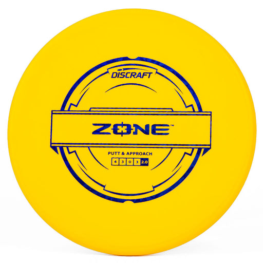 Discraft Putter Line Zone Yellow | Blue Shatter |  170g-172g