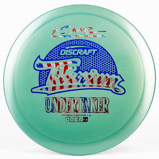 Discraft Undertaker (Titanium) Green | Blue Flag |  167g-169g