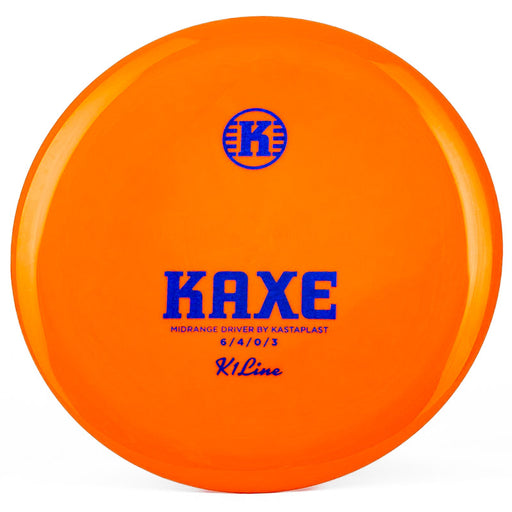 Kastaplast Kaxe (K1) Orange | Blue Shatter | 173g