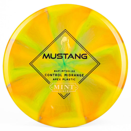 Mint Discs Mustang (Apex) Yellow Orange | Holographic |  177g