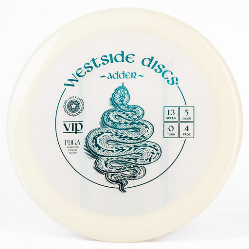 Westside Discs Adder (VIP) White | Teal | 171g