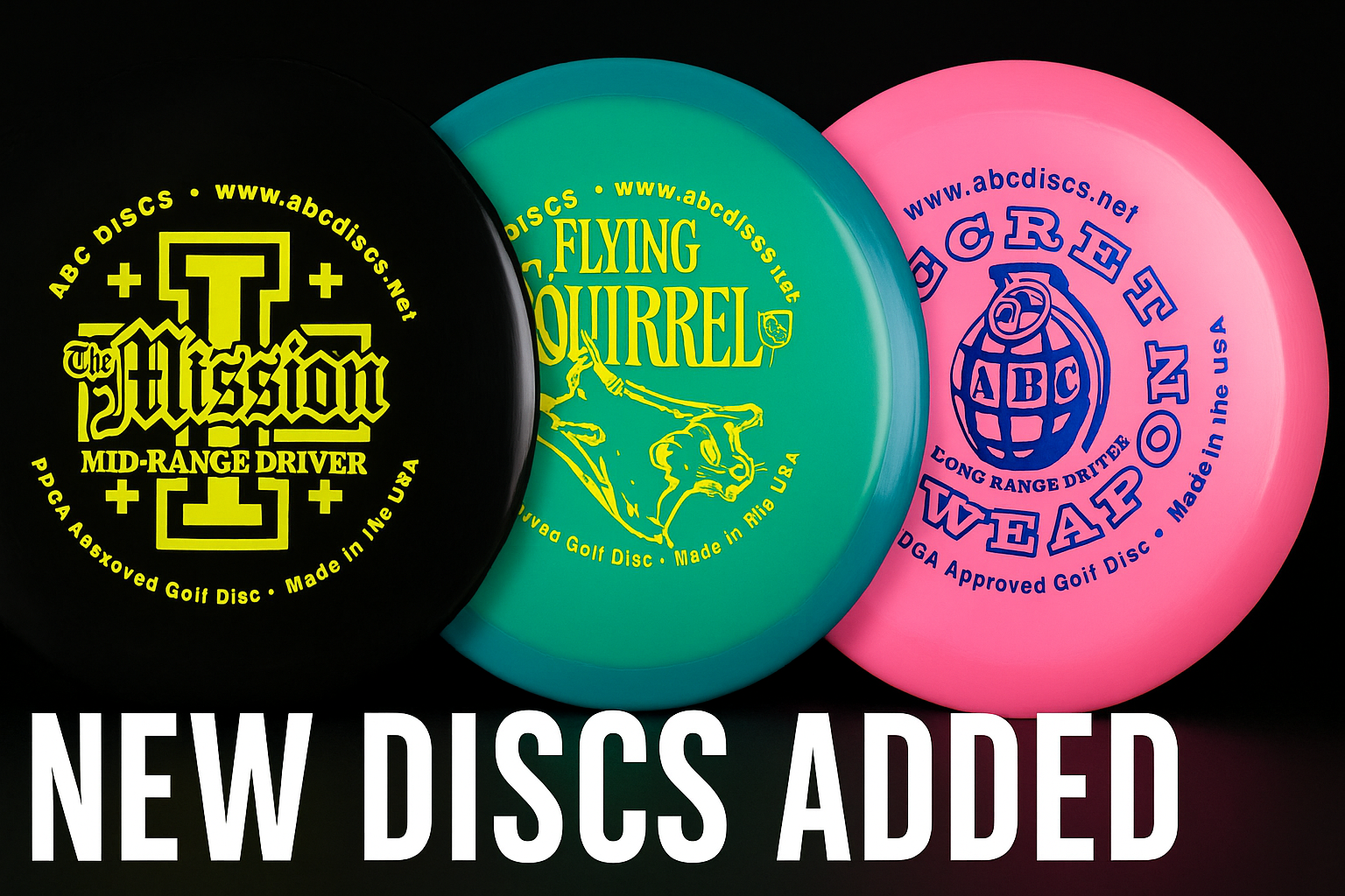 Hunderds of New Discs Added!