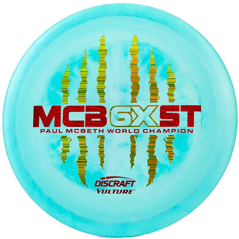 An aqua colored Discraft Vulture