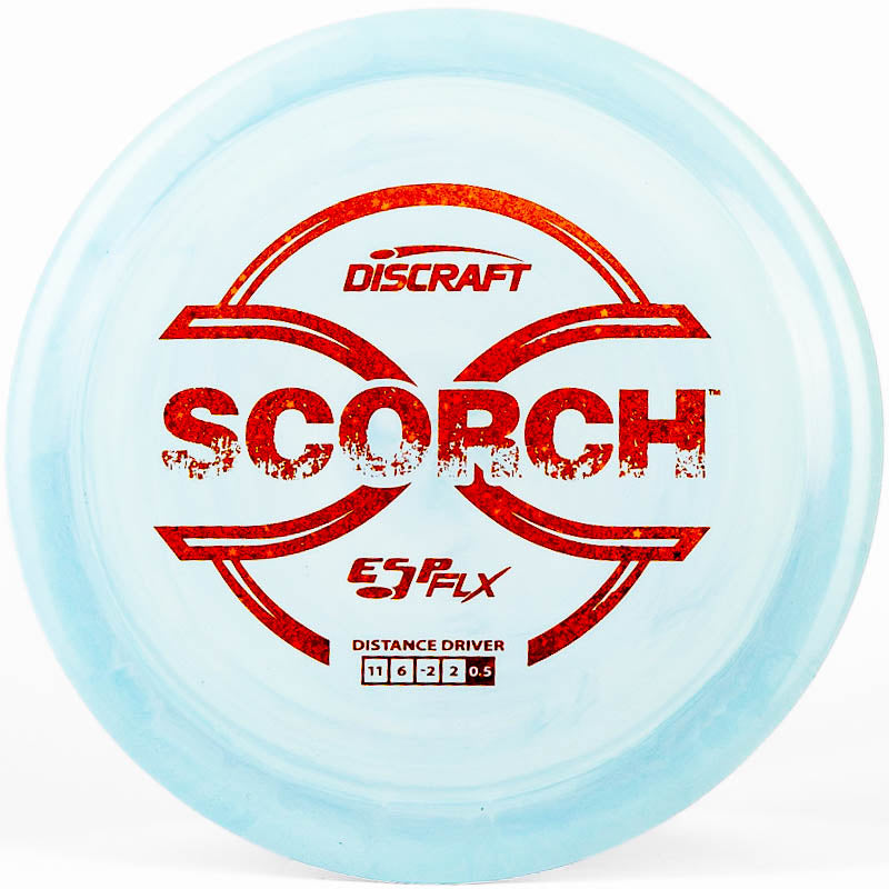 A light blue Discraft Scorch