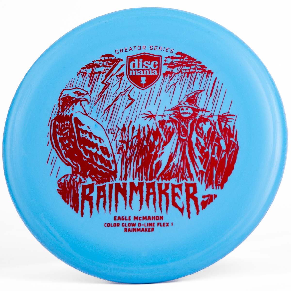 Discmania Rainmaker Flex 1 Color Glow DLine (Eagle McMahon) — Disc