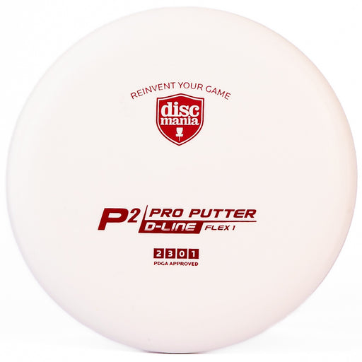 Discmania P2 (D Line Flex 1) White | Flex 1 | Red | 175g