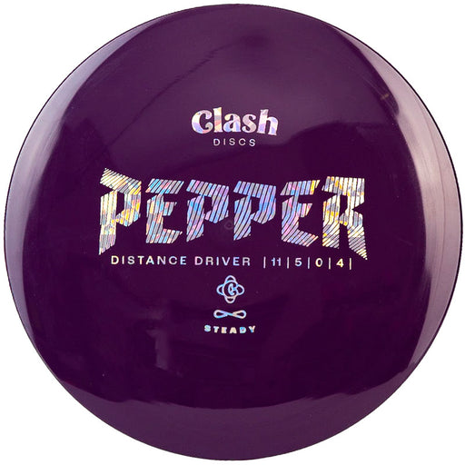 Clash Discs Pepper (Steady) Purple | Silver Shatter |  174g