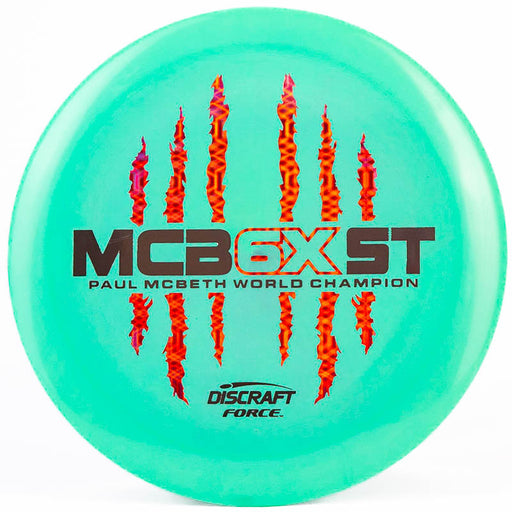 Discraft Paul Mcbeth 6x Claw Mc Beast Force Green | Holo Pattern |  173g-174g