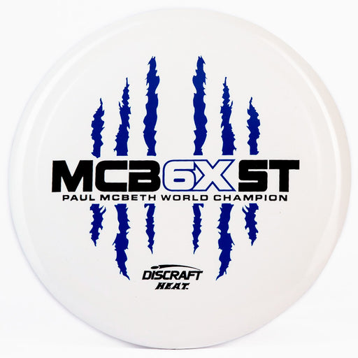 Discraft Paul McBeth 6x McBeast ESP Heat White | Blue |  173g-174g