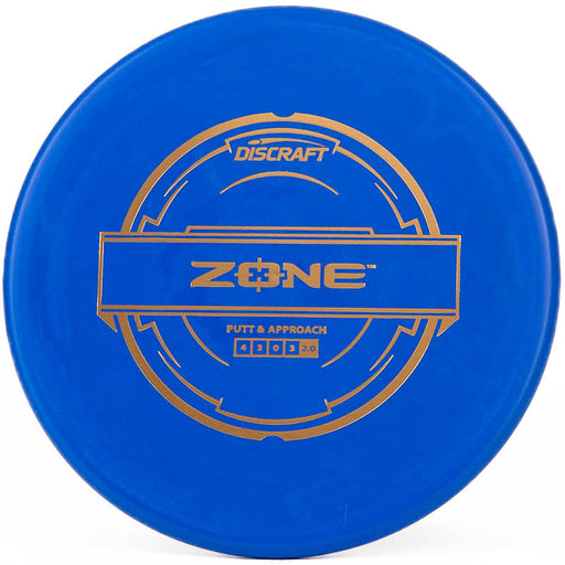 Discraft Putter Line Zone Blue | Chrome |  173g-174g