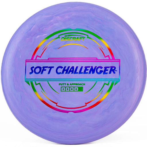 Discraft Soft Challenger (Putter Line) Blue Purple | Rainbow |  173g-174g