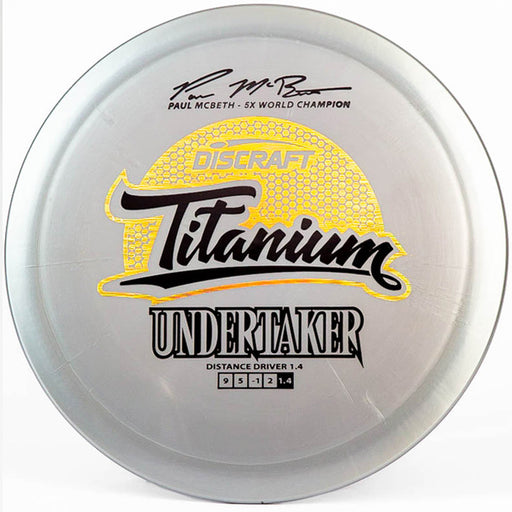 Discraft Titanium Undertaker Silver | Gold Holo | 170g-172g