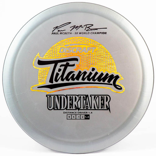 Discraft Titanium Undertaker Silver | Gold Holo | 170g-172g