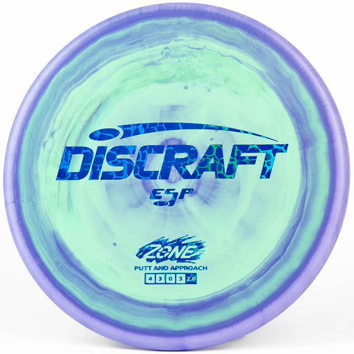 Discraft Zone ESP Green-Purple with Blue Scales Stamp