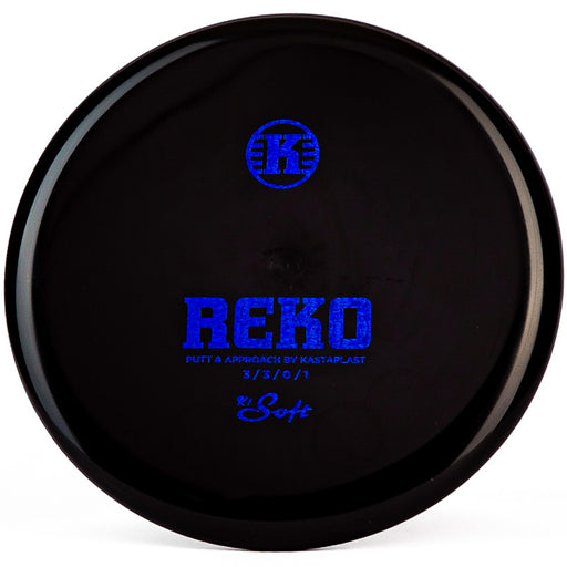 Kastaplast Reko (K1 Soft) Black | Blue Shatter | 172g