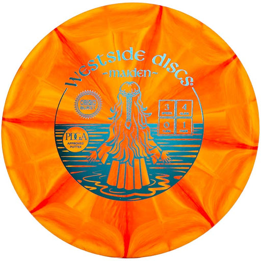 Westside Discs Maiden (Origio Burst) Orange | Teal |  173g